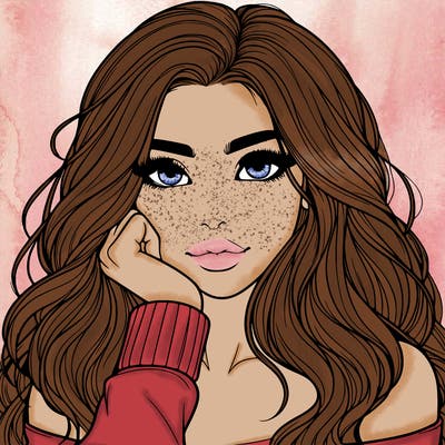 beautiful realistic girl