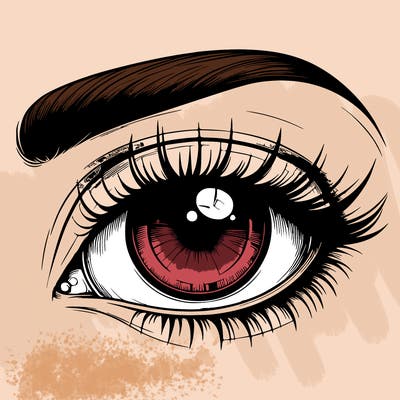 realistic eye