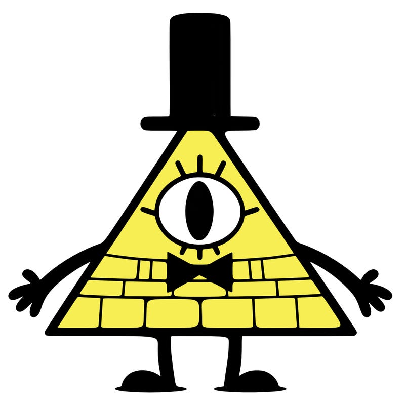 bill cipher from gravity falls