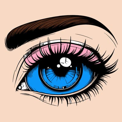 realistic eye