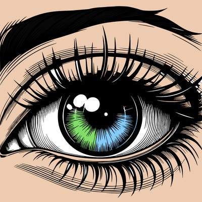 realistic eye