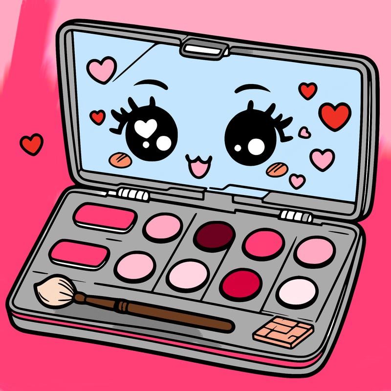makeup pallet