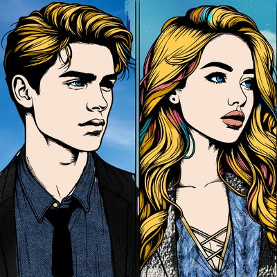 realistic couple