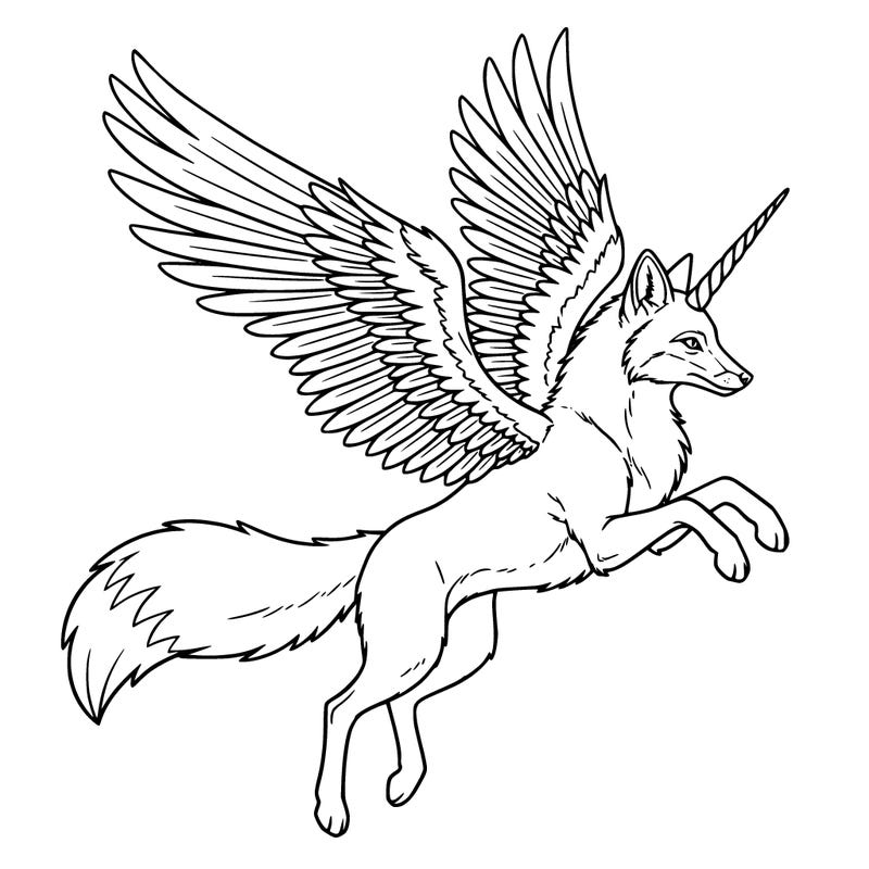fox alicorn