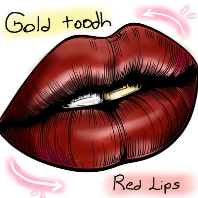 realistic lips