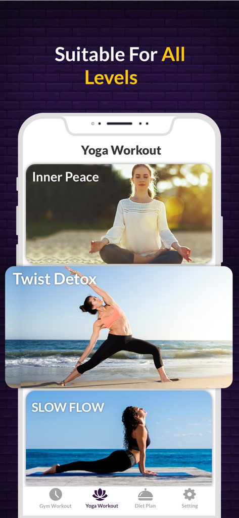 Gym workout - Gym trainer - Health & Fitness App | MWM