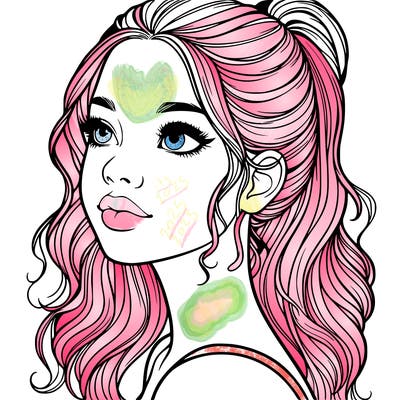 beautiful realistic girl