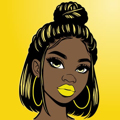 realistic black girls