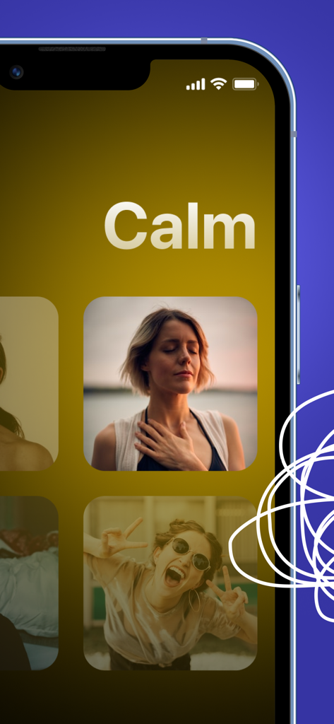 セルフ・アーム・トラッカーアプリのスクリーンショット。気分の追跡や思い出のための写真ギャラリー機能が表示されています。