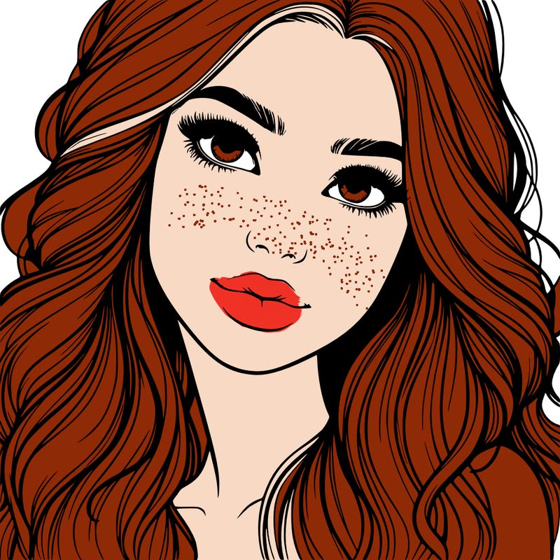 beautiful realistic girl