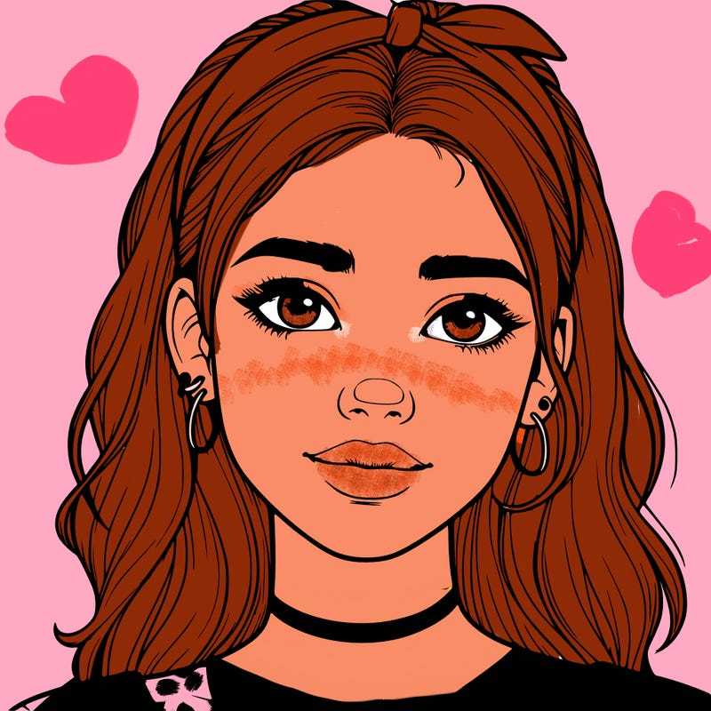 realistic teenage girl