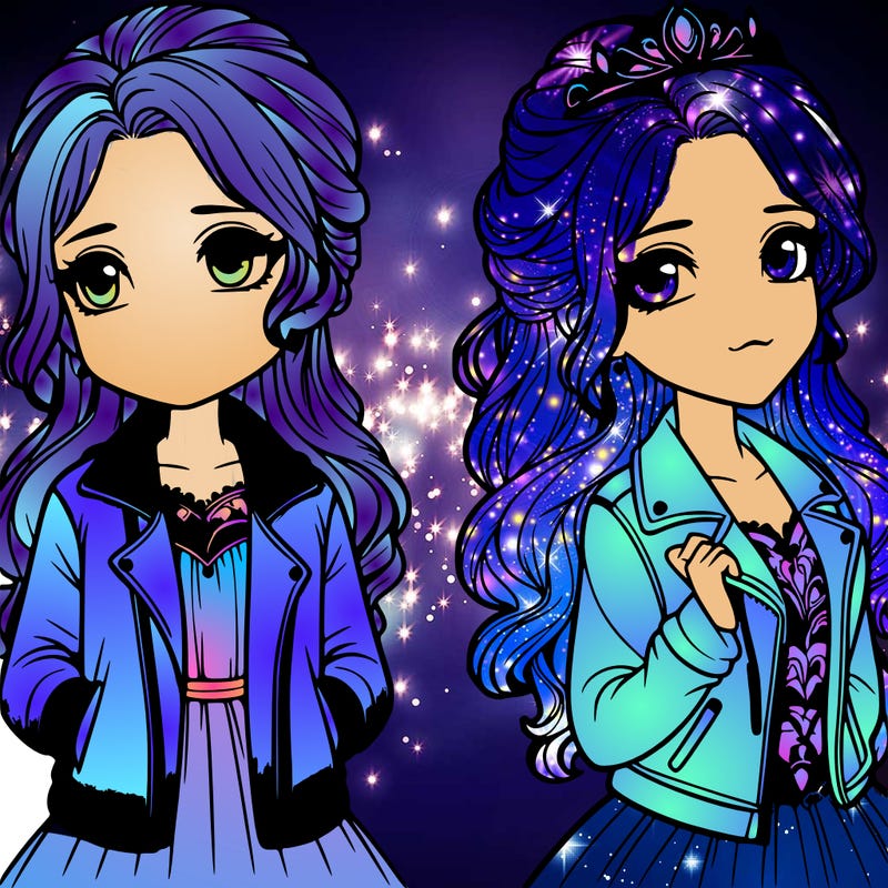 a princess with a jacket realistic