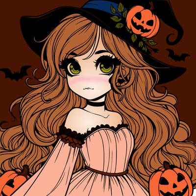 realistic girl halloween