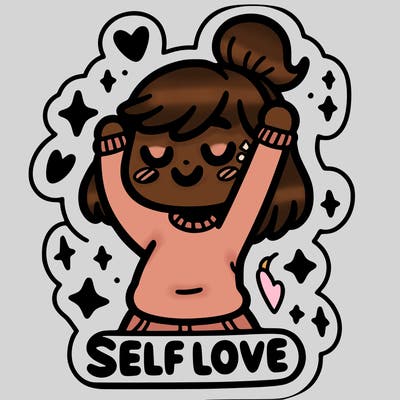 self-love sticker