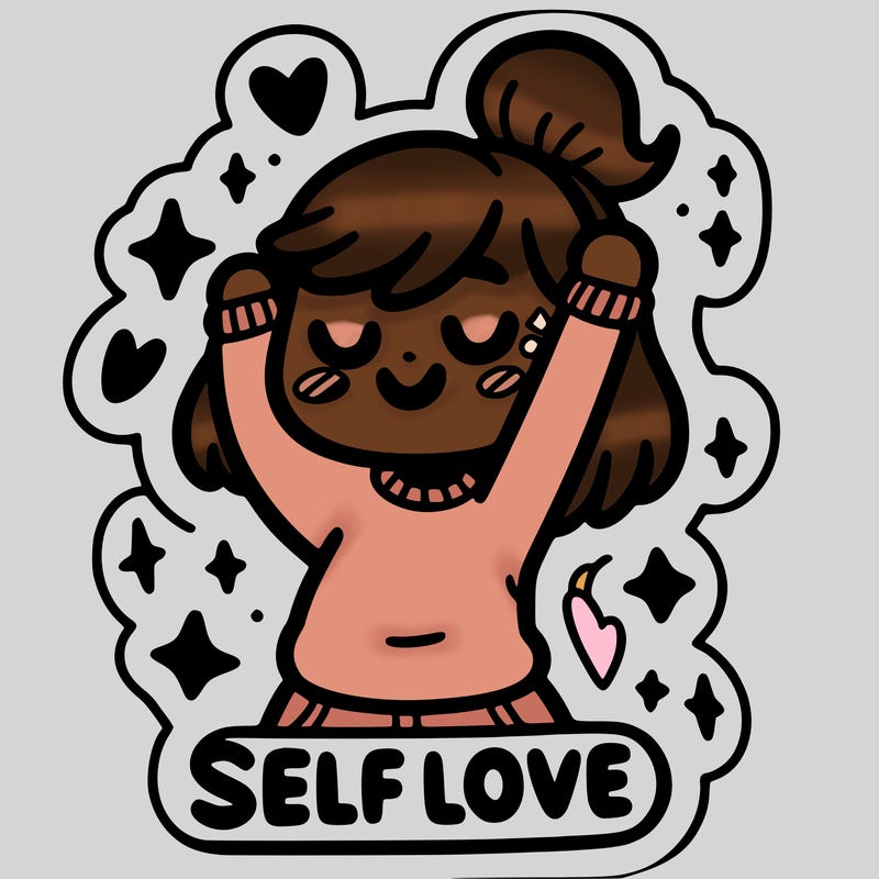 self-love sticker