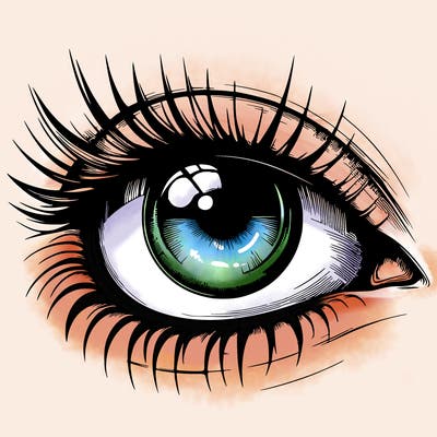 realistic eye