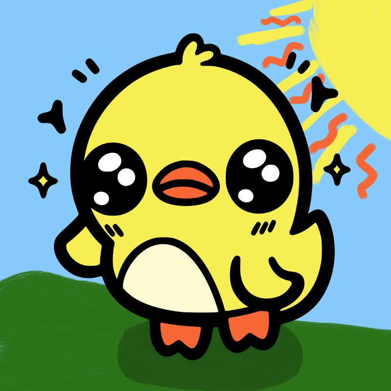 kawaii duck