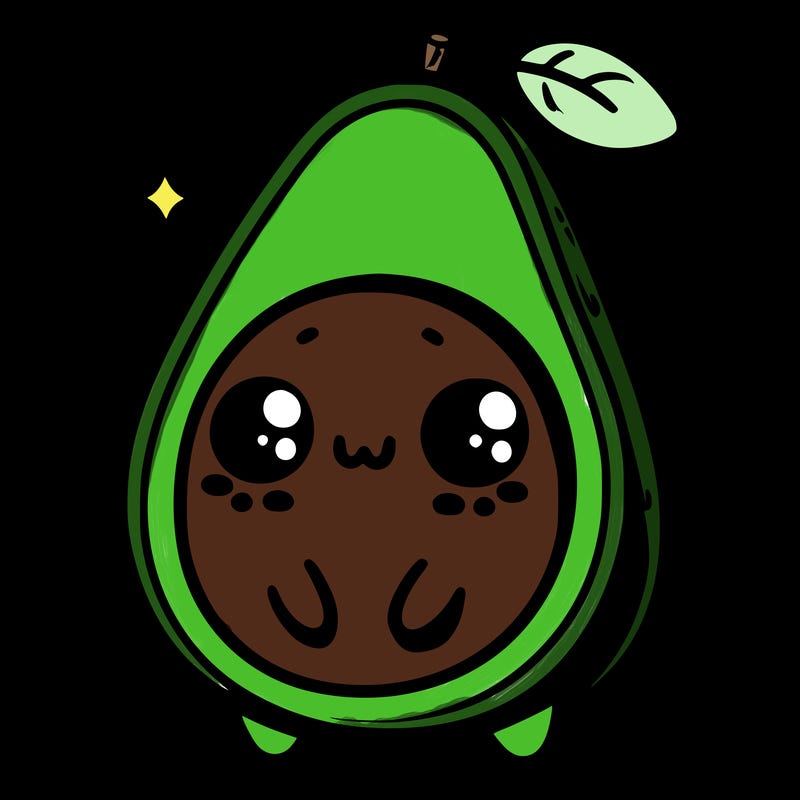 cute avocado