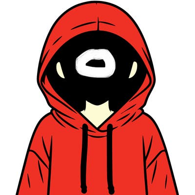 faceless girl in hoodie