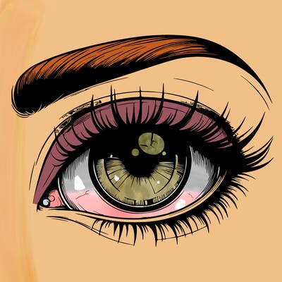 realistic eye