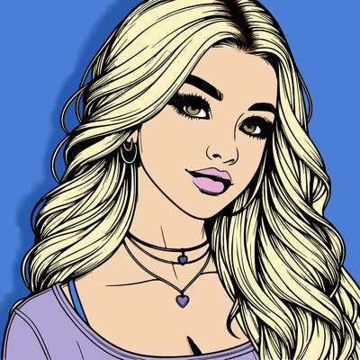 detailed realistic girl