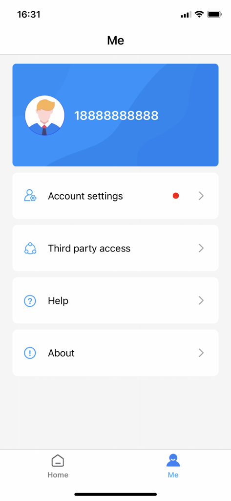 TechLife Pro - TechLife Pro user profile and account settings screen