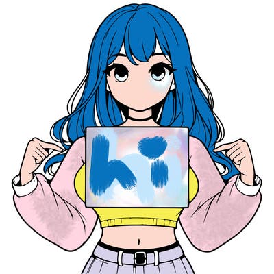 girl holding a blank sign in a long sleeve crop top