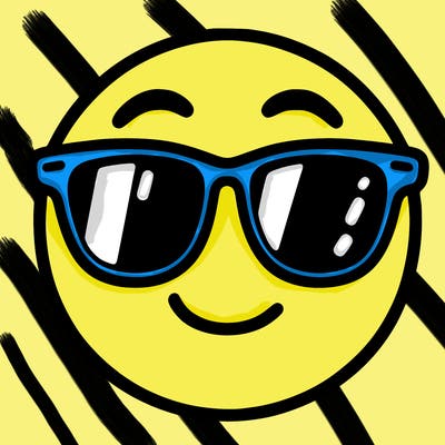 emoji with sunglasses