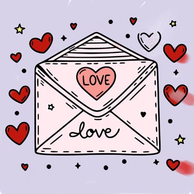 love letter envelope