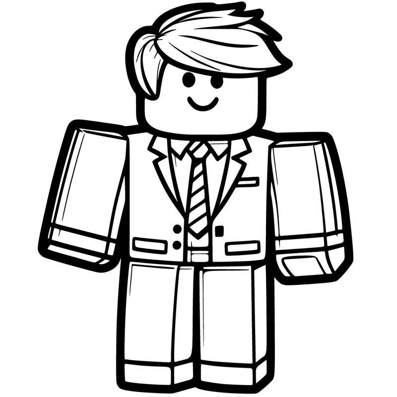a roblox character