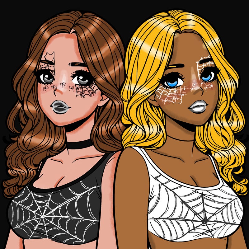 realistic twin sisters