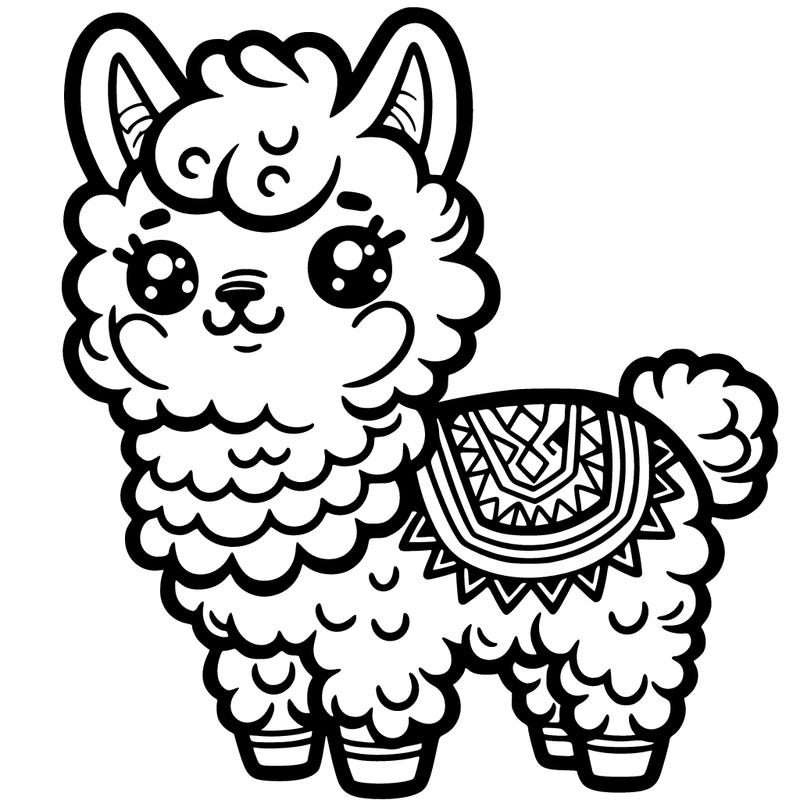 . cute llama
