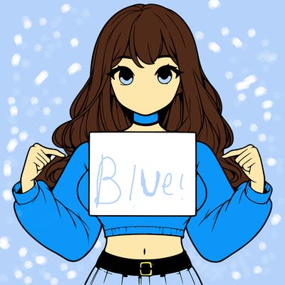 girl holding a blank sign in a long sleeve crop top