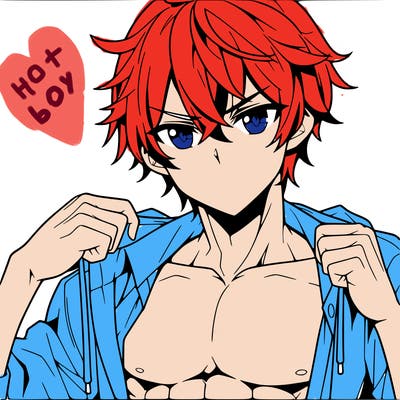 hot anime boy