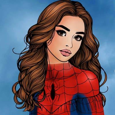 beautiful realistic girl