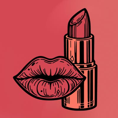 lips and lipstick