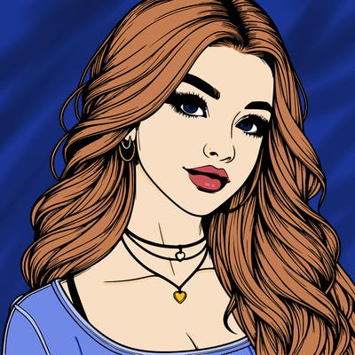 detailed realistic girl