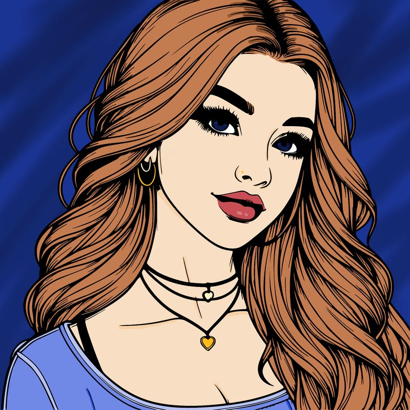 detailed realistic girl