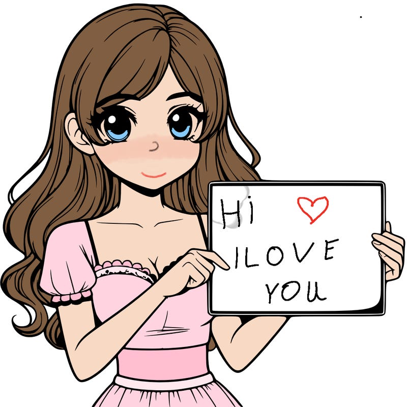 realistic pretty girl holding blank sign