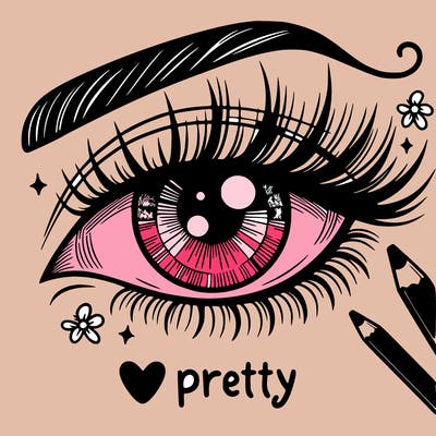 pretty eye