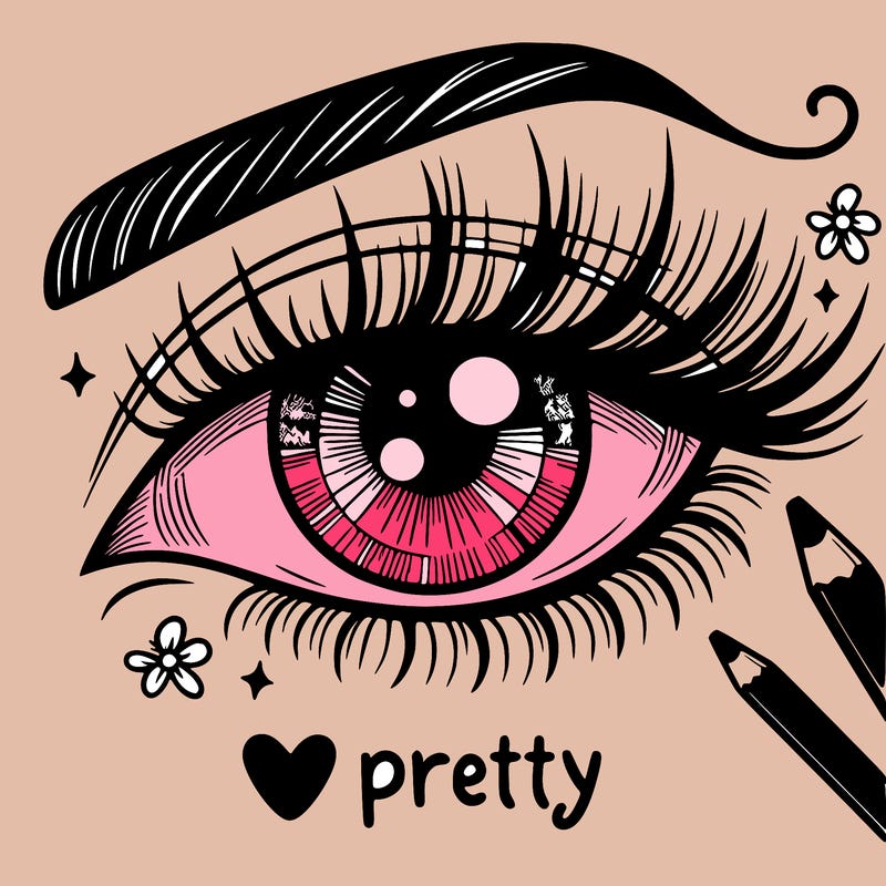 pretty eye