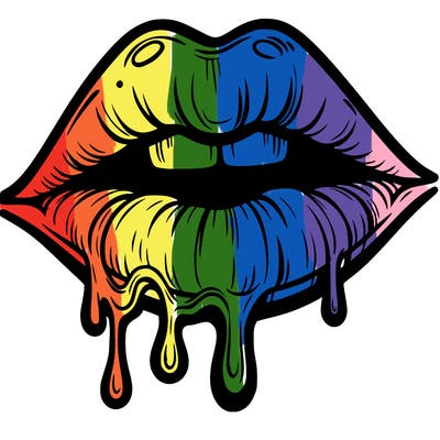 lips that look realistic and drip