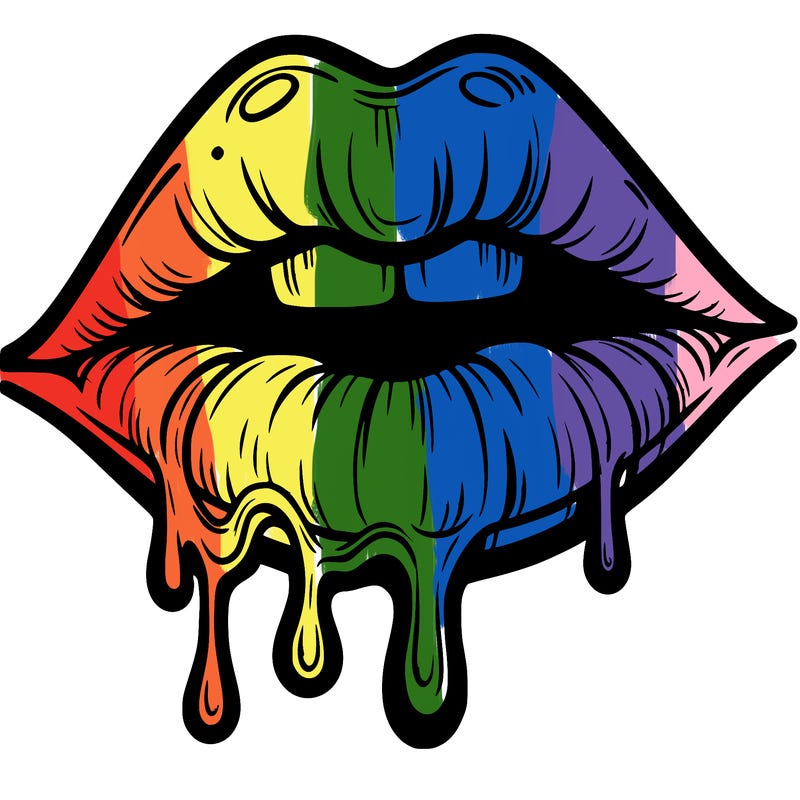 lips that look realistic and drip