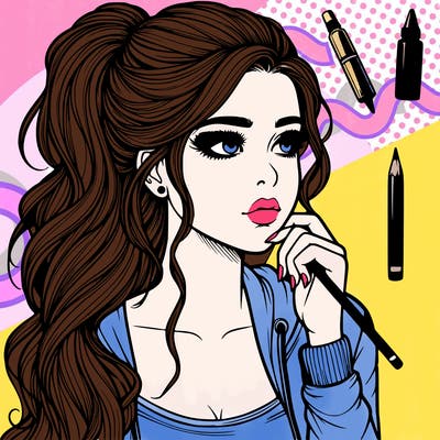 realistic teenage pretty