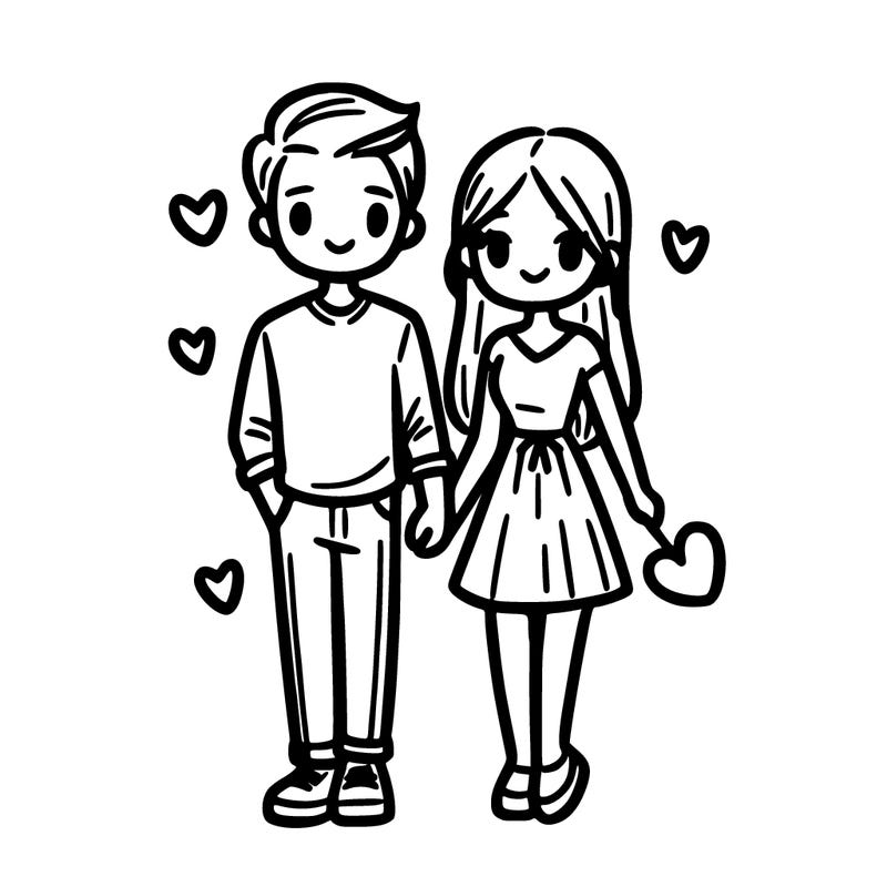 boyfriend and girlfriend