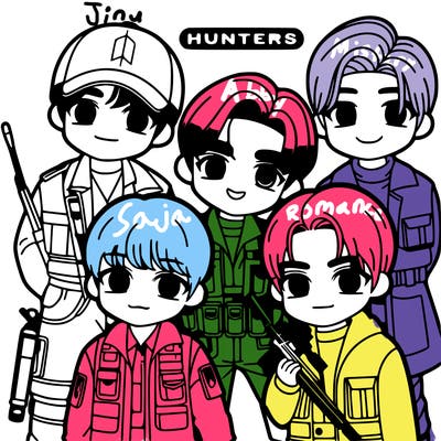 kpop hunters
