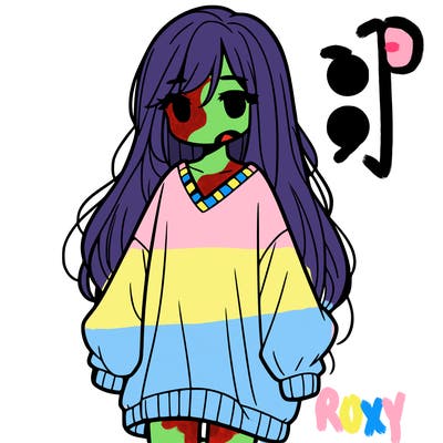 girl wearing a oversized shirt and long hair