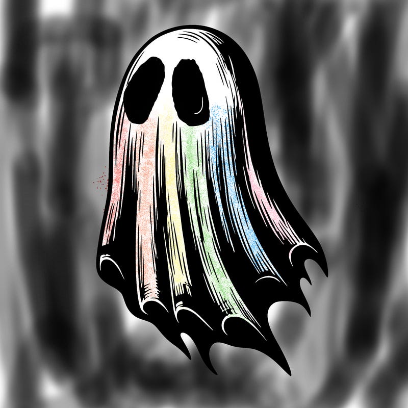 realistic creepy ghost