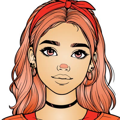 realistic teenage girl