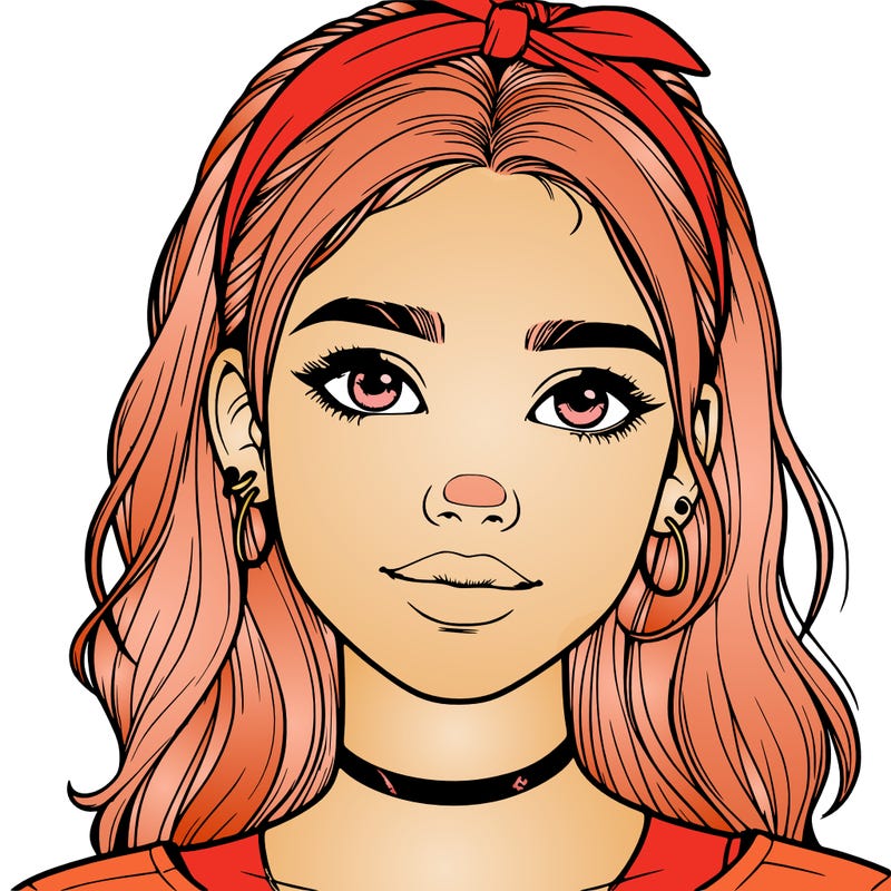 realistic teenage girl